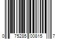 Barcode Image for UPC code 075285008157. Product Name: SoftSheen Carson - Care Free Curl Maximum Strength