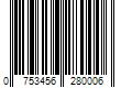 Barcode Image for UPC code 0753456280006