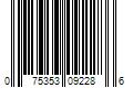 Barcode Image for UPC code 075353092286. Product Name: Shurtape Technologies Duck Replacement Vinyl Clad Weatherstripping Brown Door Seal  4-Strips
