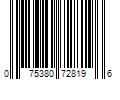 Barcode Image for UPC code 075380728196