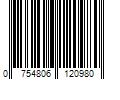 Barcode Image for UPC code 0754806120980