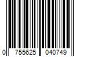 Barcode Image for UPC code 0755625040749. Product Name: Kobalt 40-in Fiberglass Handle Digging Shovel | PRL-F-K34710