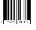 Barcode Image for UPC code 0755625047472. Product Name: Kobalt 36-in L Fiberglass Pick Mattock Handle | MG-ZP-5F-K 35303