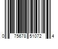 Barcode Image for UPC code 075678510724