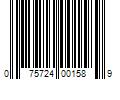 Barcode Image for UPC code 075724001589. Product Name: Revlon Creme of Nature Pure Honey Curl Shrinkage Defense Curling Jelly  12 oz