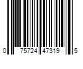 Barcode Image for UPC code 075724473195. Product Name: Roux Laboratories Creme of Nature Pure Honey Silicone-Free Hair Oil Shine Mist  4 oz