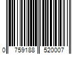 Barcode Image for UPC code 0759188520007. Product Name: Curtis Wagner Plastics Curtis Wagner Hanging Basket Drip Pan, Clear, 12 HB1200 Qty 1 - Clear