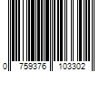 Barcode Image for UPC code 0759376103302. Product Name: San Jamar B5532 Stainless Steel 8-Bottle Single Rail Speed Rail