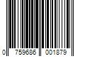 Barcode Image for UPC code 0759686001879
