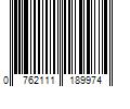 Barcode Image for UPC code 0762111189974. Product Name: Starbucks Veranda Blend Coffee, KeurigÂ® K-CupÂ® Pods, Light Roast, 24 Count, Multicolor, 24 CT