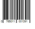 Barcode Image for UPC code 0765011001391