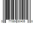 Barcode Image for UPC code 077089804058. Product Name: Linzer 9" Corrugated Pad Refill Pad