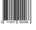 Barcode Image for UPC code 0774247922066. Product Name: Zenathletics Zenzation Athletics Exercise Ball 55Cm Red
