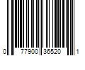 Barcode Image for UPC code 077900365201