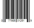 Barcode Image for UPC code 077985012519. Product Name: Rain Bird Drip 30 psi Pressure-Regulating Filter