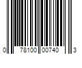 Barcode Image for UPC code 078100007403