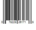 Barcode Image for UPC code 078228261718