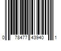 Barcode Image for UPC code 078477439401
