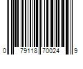 Barcode Image for UPC code 079118700249. Product Name: ITW Global Brands Rain-X Expert Fit Hybrid Windshield Wiper Blade 24  Replacement H24
