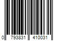 Barcode Image for UPC code 0793831410031