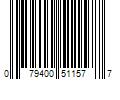 Barcode Image for UPC code 079400511577. Product Name: Unilever Dove Men +Care Whole Body Deo Cream Men s Deodorant  Bamboo & Aloe 2.5 oz