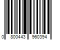 Barcode Image for UPC code 0800443960394