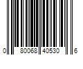 Barcode Image for UPC code 080068405306