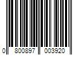 Barcode Image for UPC code 0800897003920. Product Name: L oreal NYX Professional Makeup Lip Lingerie XXL Liquid Lipstick  Unlaced  0.13 fl. oz.