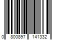 Barcode Image for UPC code 0800897141332. Product Name: NYX Cosmetics Slide On Pencil SL18 Glitzy Gold