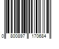 Barcode Image for UPC code 0800897170684. Product Name: L oreal NYX Professional Makeup Suede Matte Lipstick  17 STFU  0.12 Oz.