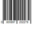 Barcode Image for UPC code 0800897202279. Product Name: NYX California Beamin  Glow Booster