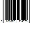 Barcode Image for UPC code 0800897234270. Product Name: Nyx Professional Makeup Bare With Me Blur Tint Foundation - Pale
