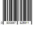 Barcode Image for UPC code 0800897825911. Product Name: NYX Cosmetics Hot Singles Eye Shadow Happy Hour