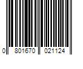 Barcode Image for UPC code 0801670021124