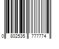 Barcode Image for UPC code 0802535777774. Product Name: African Pride Black Castor Miracle Hold & Cover Edges BLACK 2.25oz