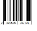 Barcode Image for UPC code 0802535883109. Product Name: ALBERTO-CULV Pro-Line Comb-Thru Softener  10 oz