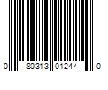 Barcode Image for UPC code 080313012440. Product Name: BELL + HOWELL 8000-Lumen LED Screw-in Ceiling-mounted Work Light in White | 1244ENG