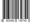 Barcode Image for UPC code 0803492139742. Product Name: Hampton Bay Contemporary 4 in. x 10 in. Steel Floor Register in Brushed Nickel