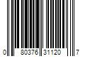 Barcode Image for UPC code 080376311207