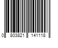 Barcode Image for UPC code 0803821141118. Product Name: Tyler Candle Company Tyler Candles Mixer Melts - Diva (C)Tyler Candles Diva -Mixer Melt (14)