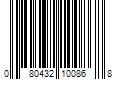 Barcode Image for UPC code 080432100868
