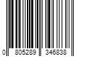 Barcode Image for UPC code 0805289346838. Product Name: Ray-Ban Aviator Polarized Sunglasses, Men's, Gunmtl/Grn Pol