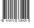 Barcode Image for UPC code 0810010335425. Product Name: Dagne Dover Large Vida Organic Cotton Tote - Natural