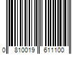 Barcode Image for UPC code 0810019611100. Product Name: Good Molecules Acne Foaming Cleanser