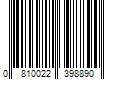 Barcode Image for UPC code 0810022398890. Product Name: Hart Consumer Products  Inc. HART 12-Inch Zipper Pouch with See-Through Window