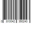 Barcode Image for UPC code 0810042350243. Product Name: Next Glow Luxuries Slim Ceiling Light 1-Light Black LED Flush Mount Light | NG2023