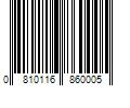 Barcode Image for UPC code 0810116860005. Product Name: EDGE BOOSTER Onegrip Hydro Conditioning Pomade 3.38 oz