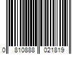 Barcode Image for UPC code 0810888021819. Product Name: Brown Sugar Black Cocoa Colada 200x Black Bronzing Rum Tanning Lotion