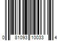 Barcode Image for UPC code 081093100334