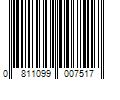 Barcode Image for UPC code 0811099007517. Product Name: bdellium tools Golden Triangle 952 Small Rounded Double Dome Brush